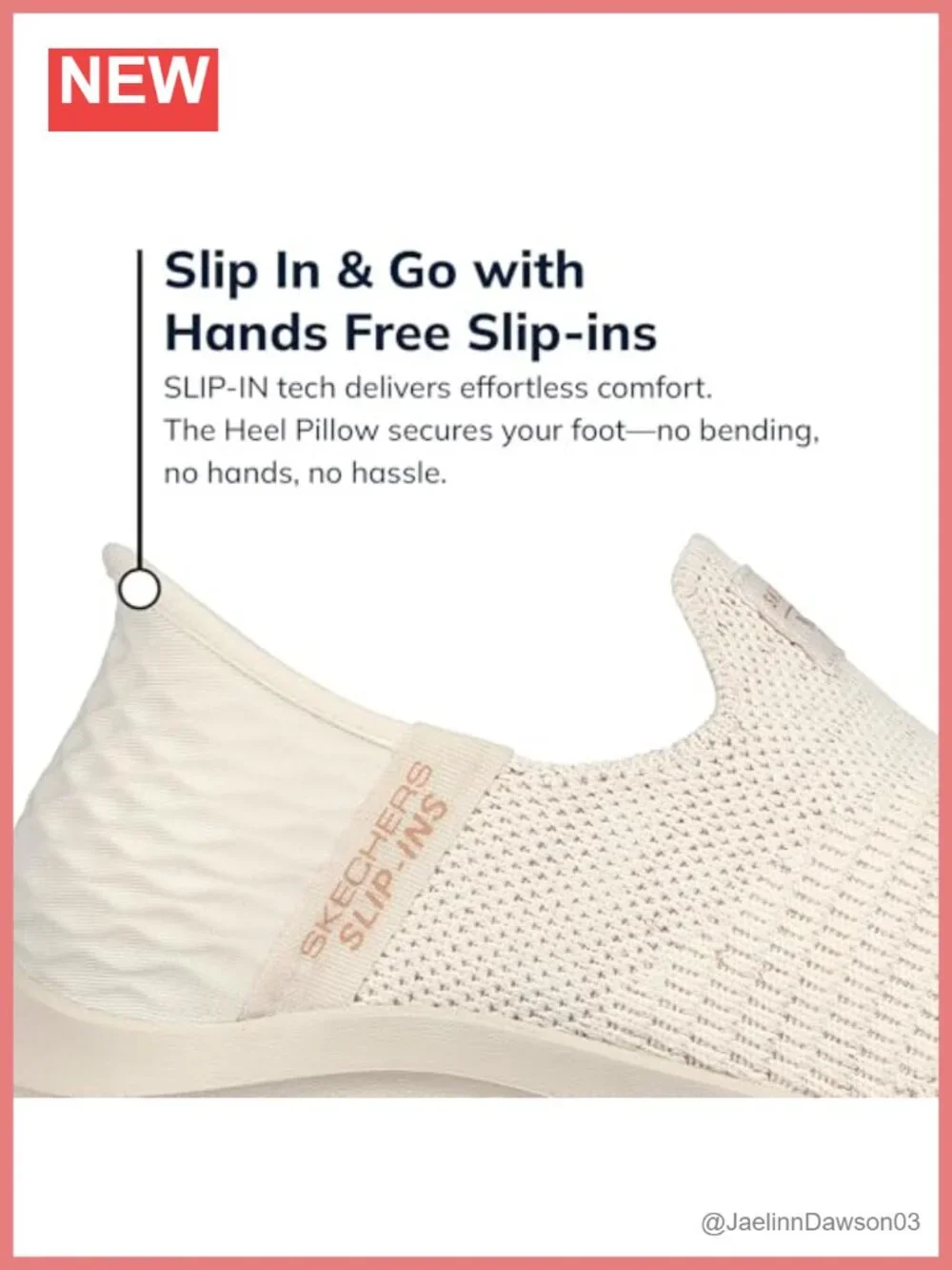 Slip-On Sneakers with Memory Foam Cushioning - Stretch Knit, Hands-Free Tech